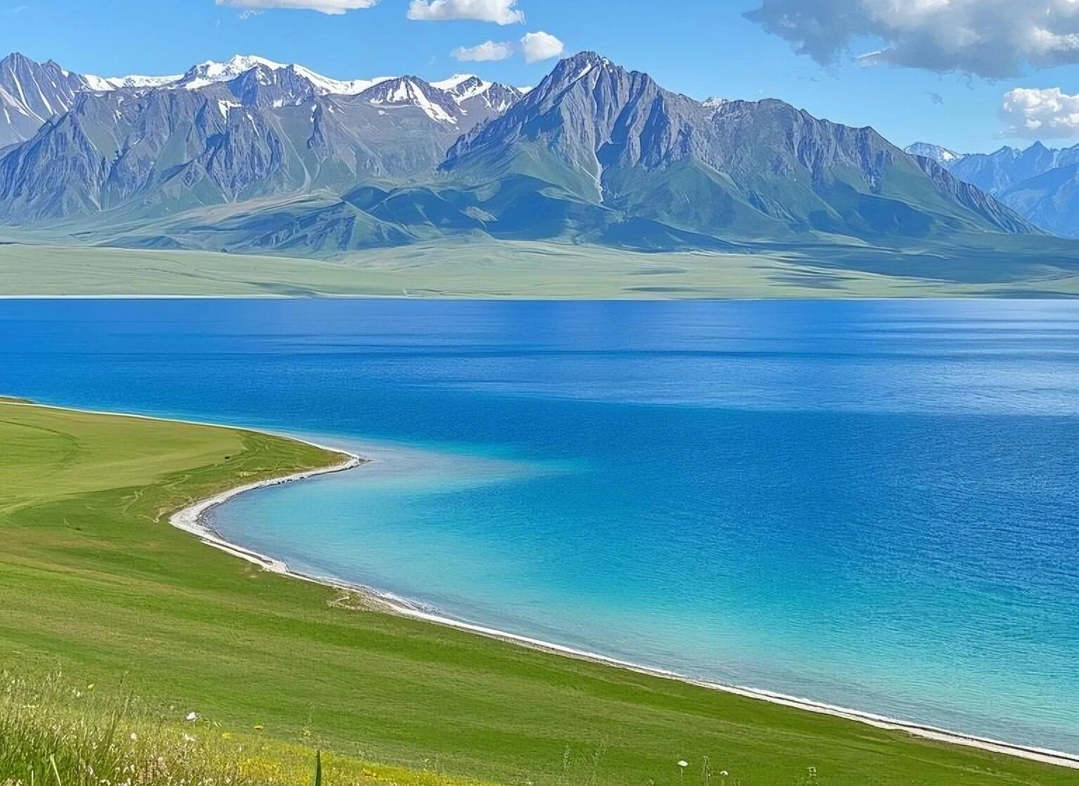 賽里木湖西海草原