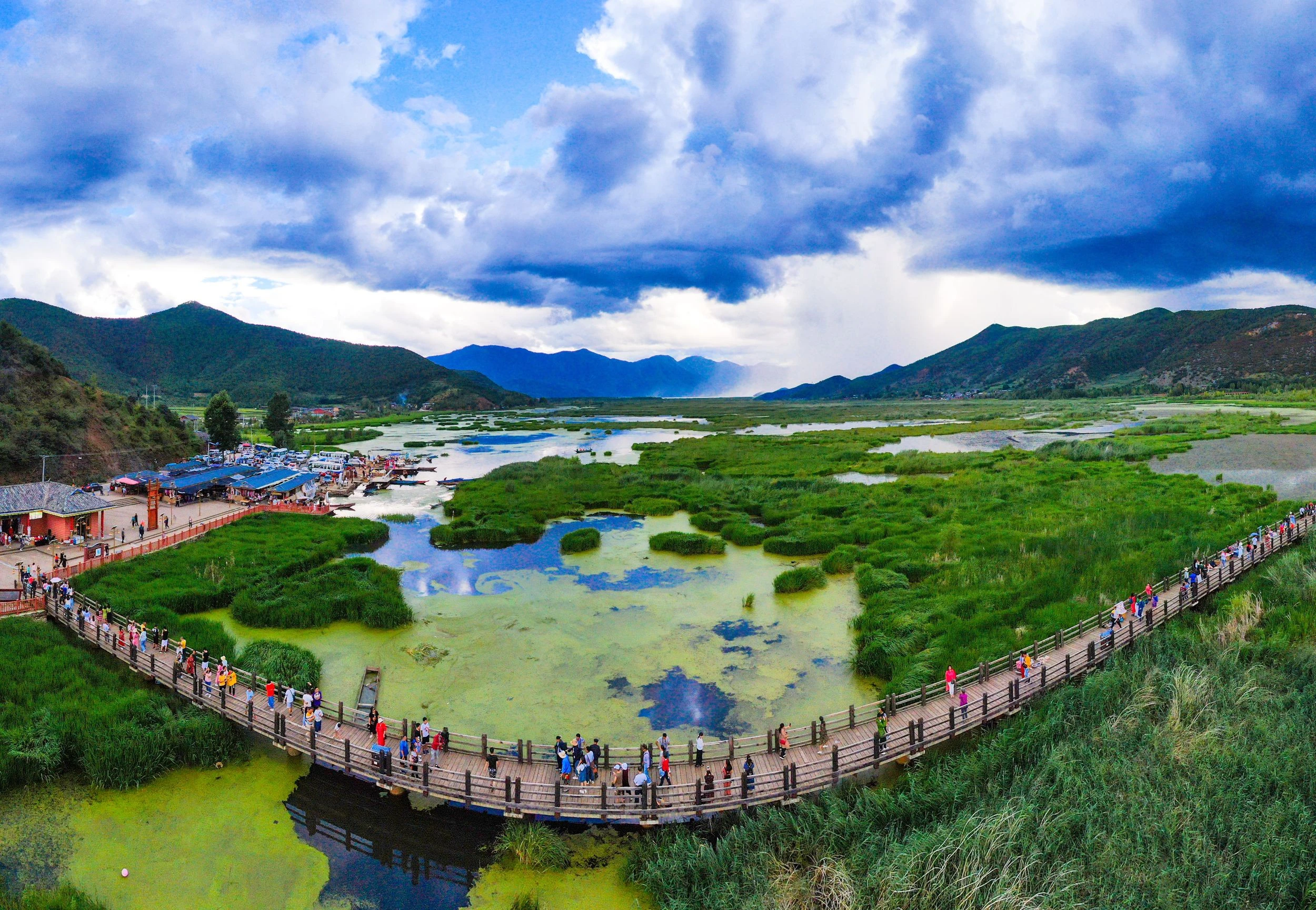 瀘沽湖-草海+走婚橋