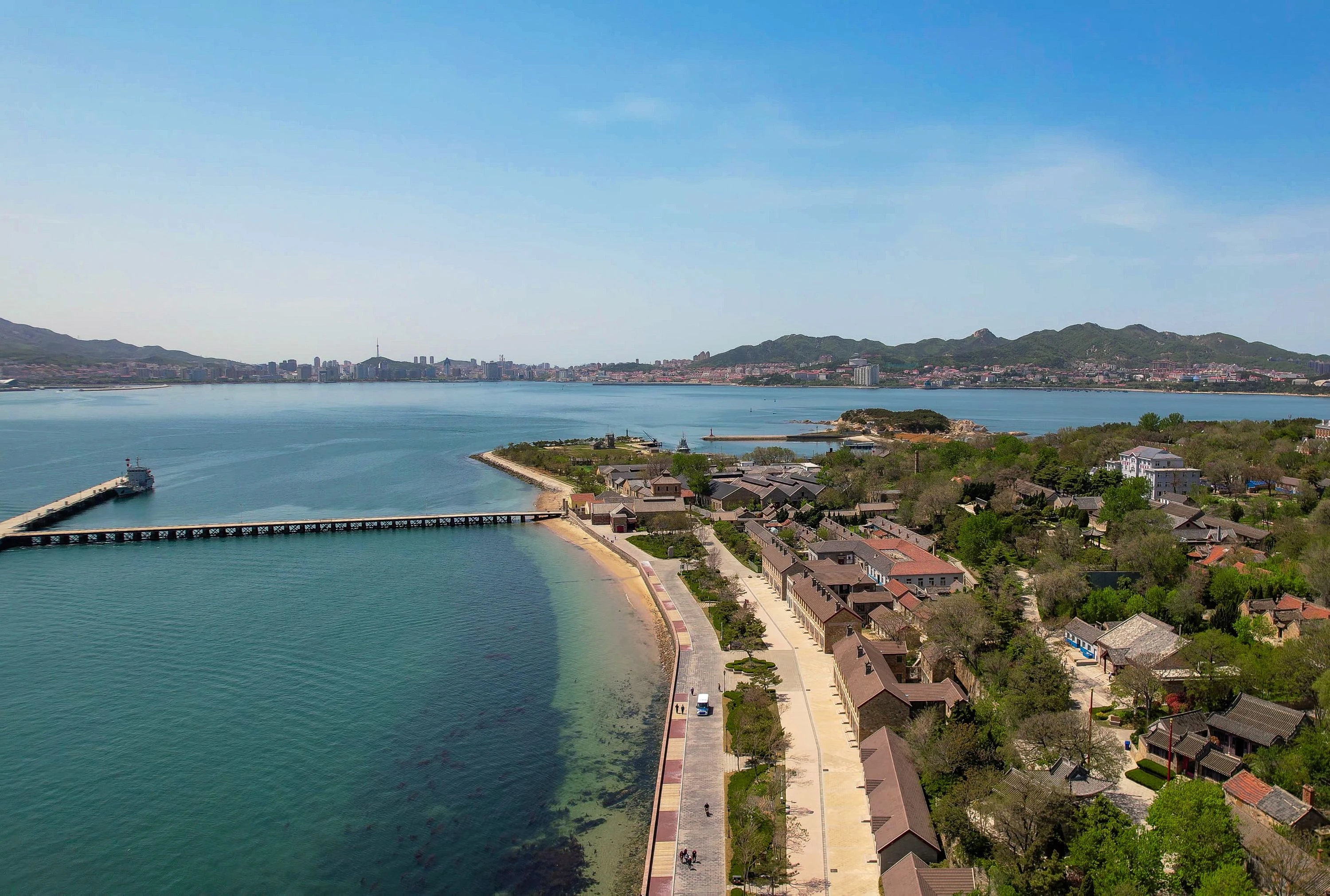 劉公島+甲午戰爭博物館+定遠艦