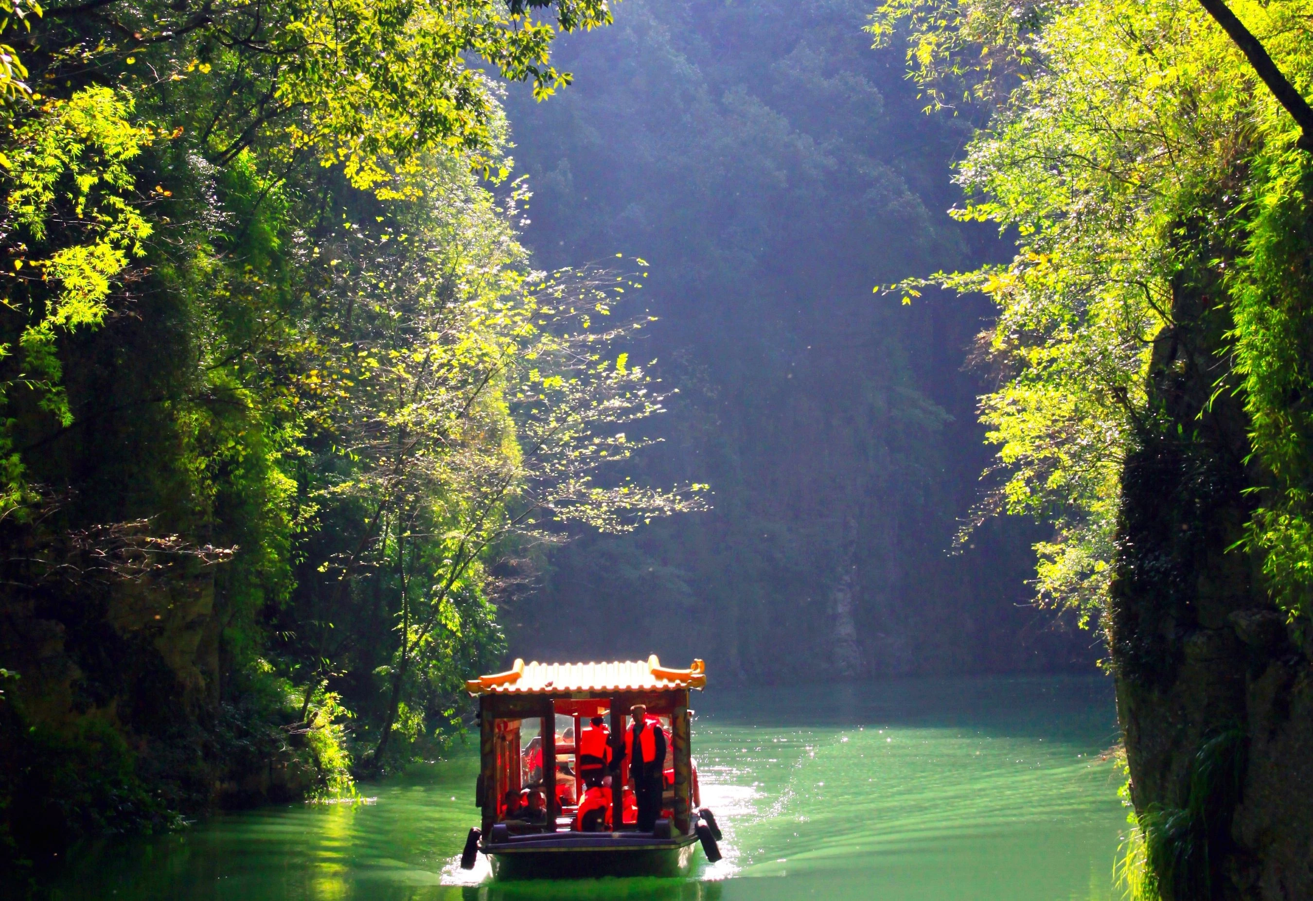 換小船遊覽【神女溪】