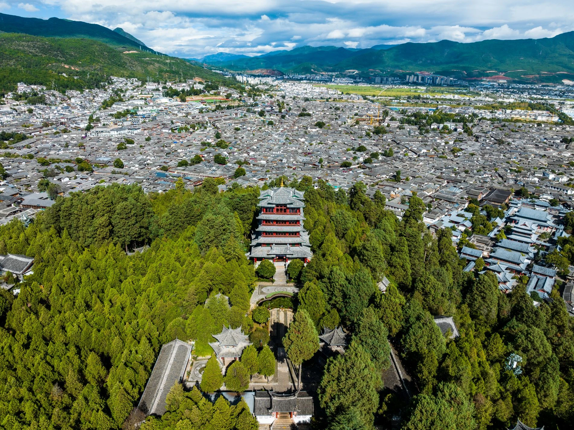 萬古樓-俯瞰古城全景