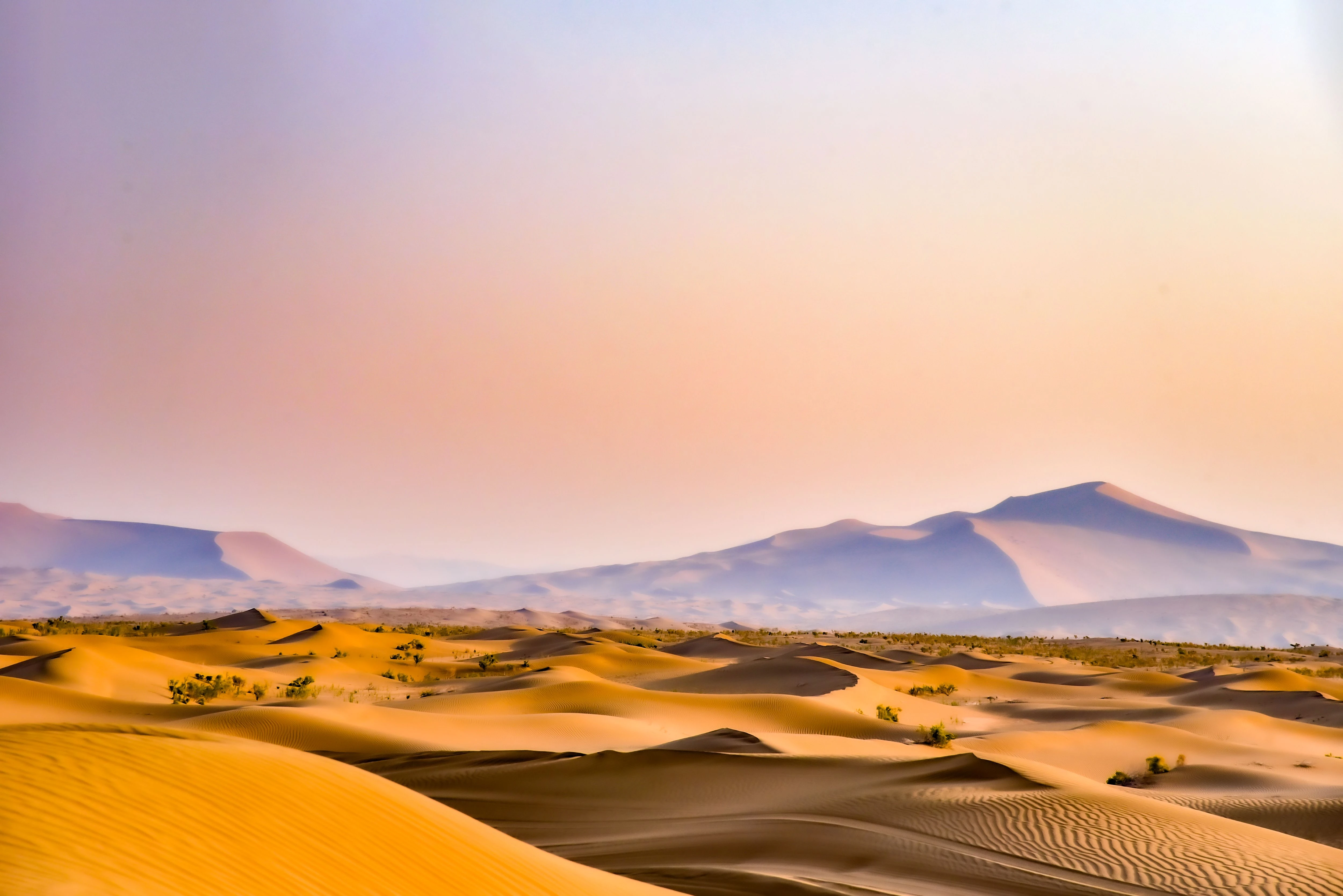 塔克拉瑪干沙漠風光