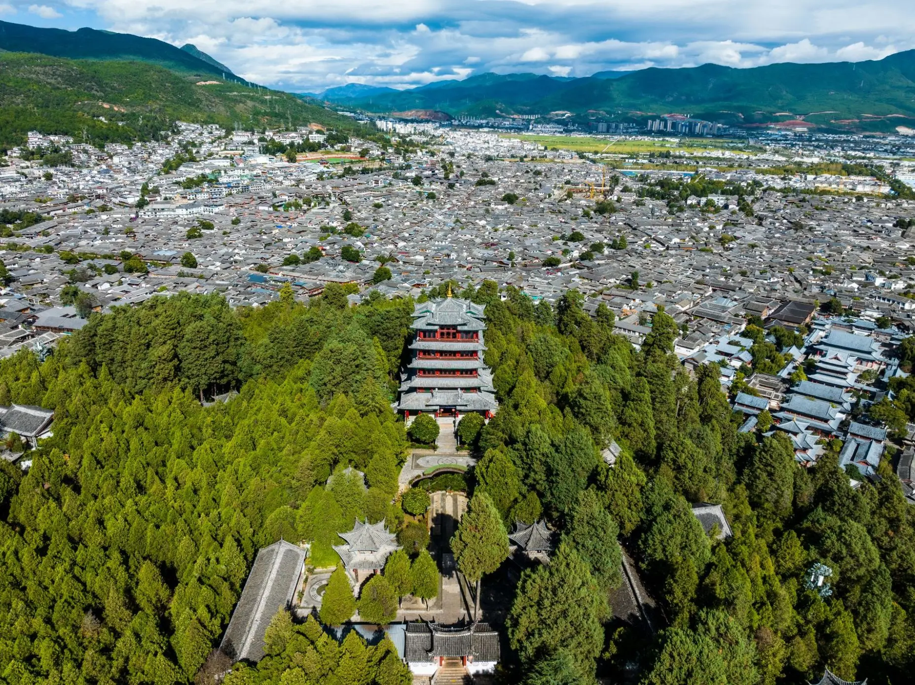 萬古樓~俯瞰古城全景