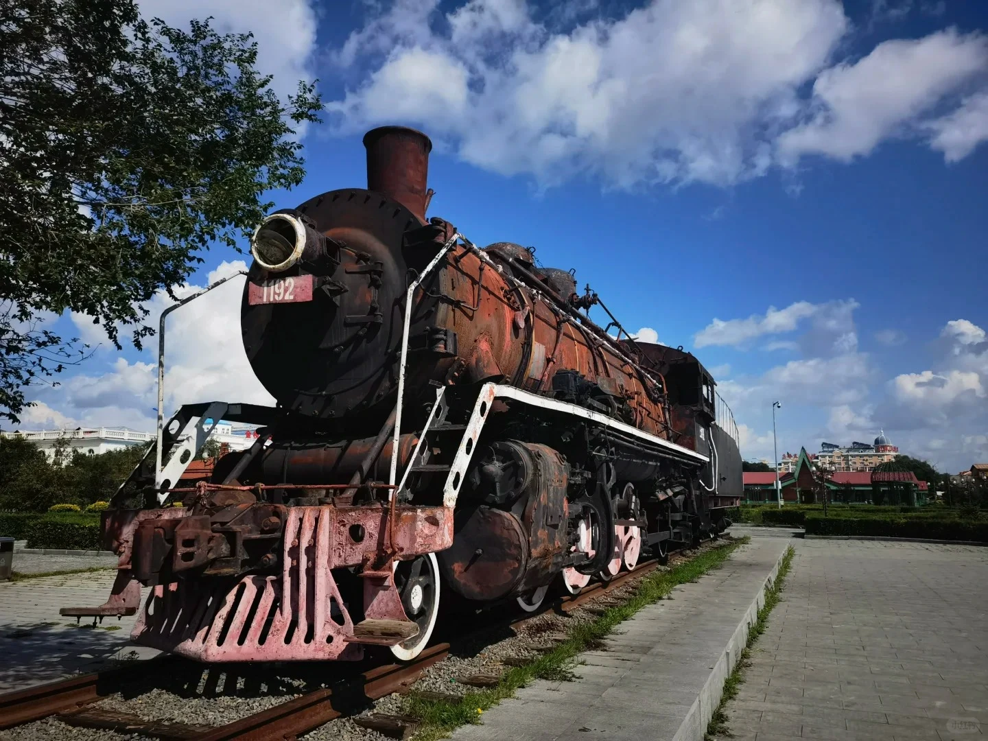 滿州里火車頭廣場