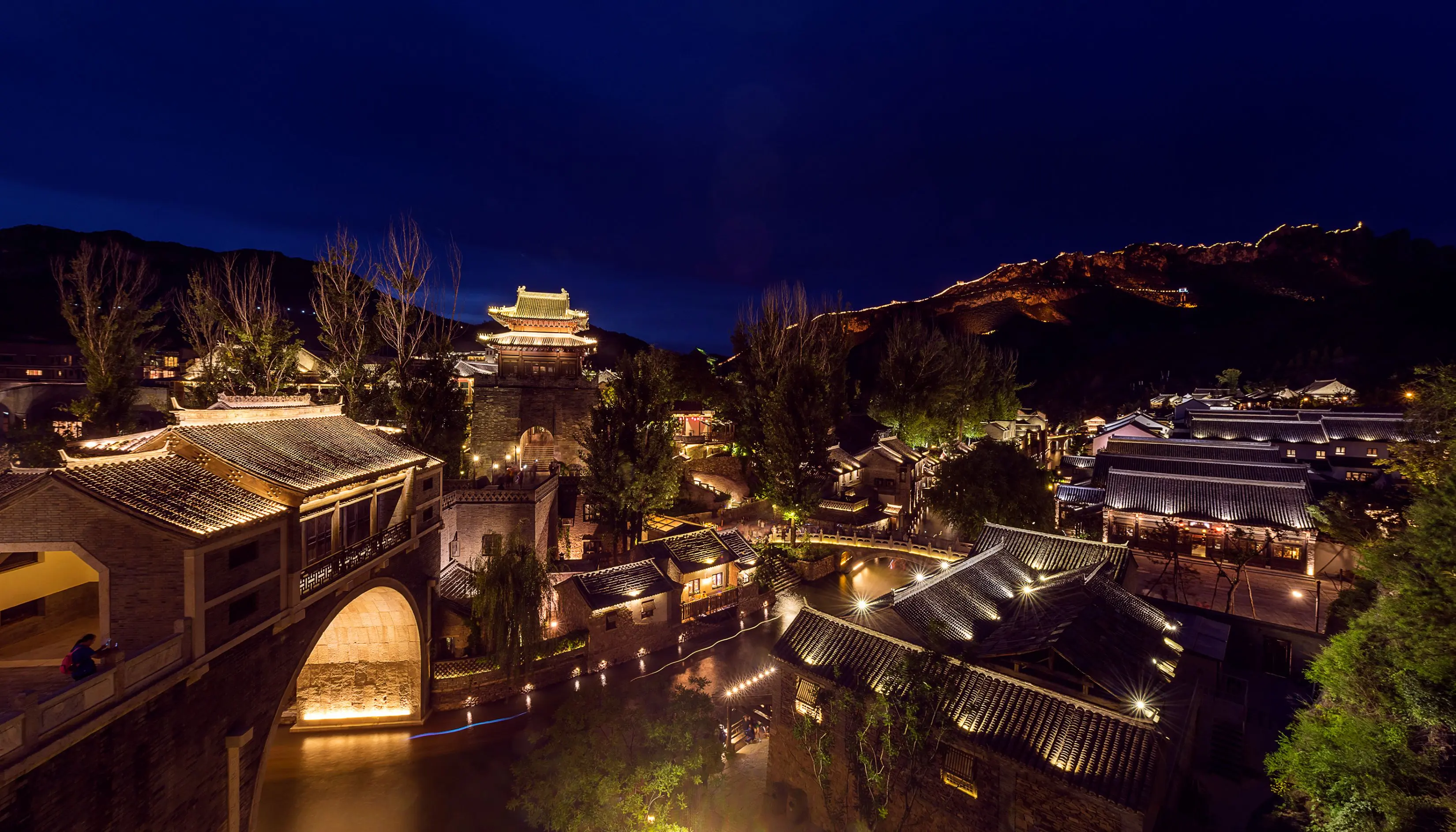古北水鎮夜景