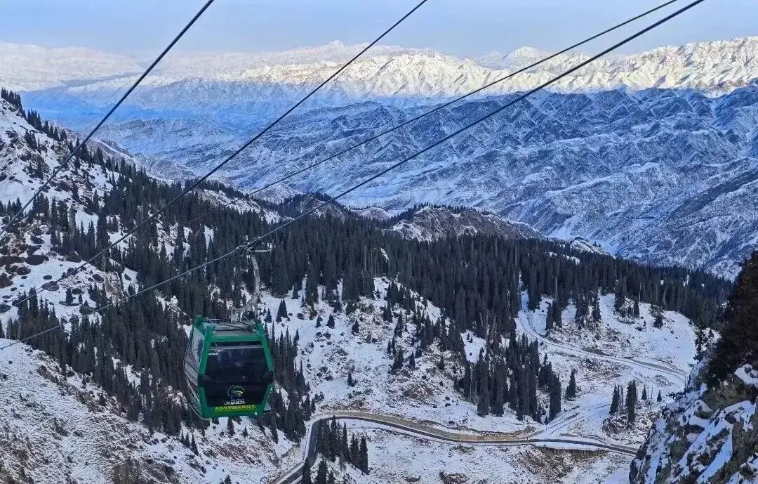 馬牙山索道-制高點俯瞰天池