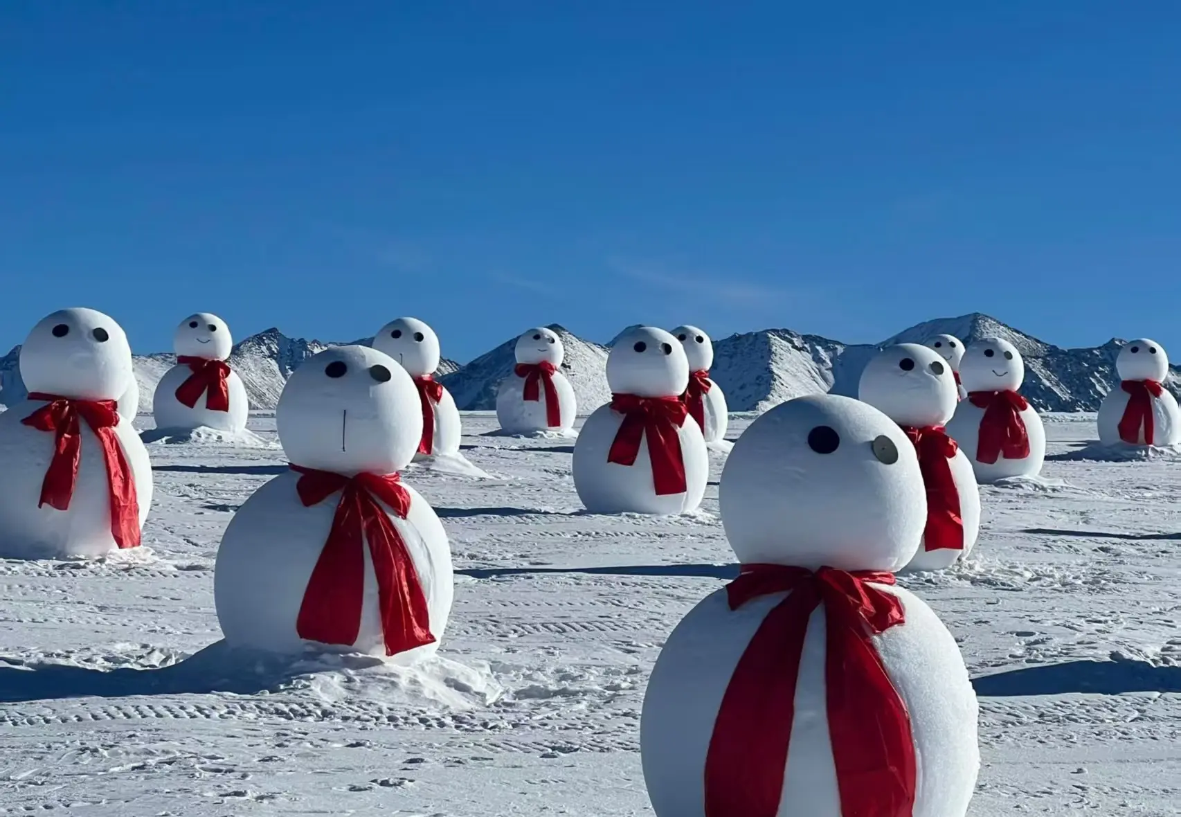 喀拉峻小雪人