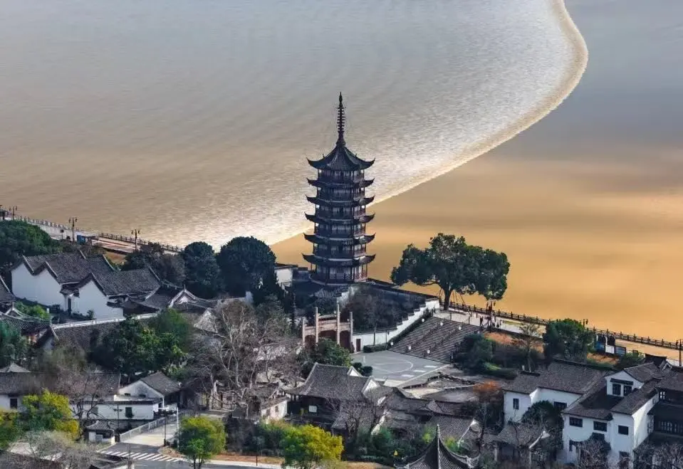 晴友讀中：江南大全覽.錢塘江觀潮11日
